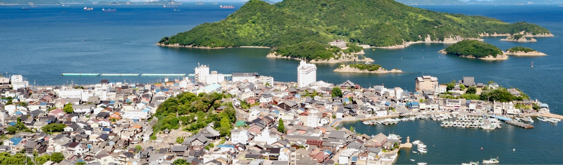 広島県福山市鞆の浦の風景
